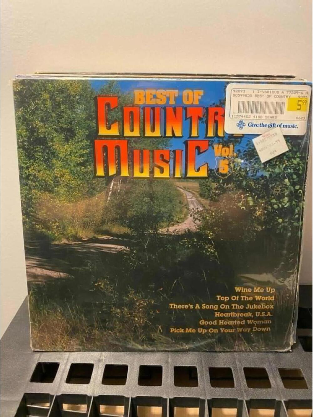 The Best of Country Music Vol. 5 33rpm Vinyl LP Vg+ AJ1